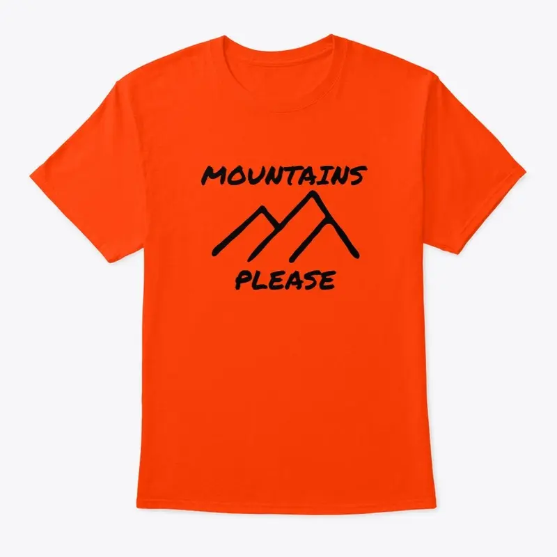 Mountains Please Tee